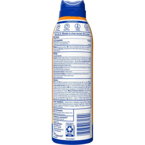 Banana Boat Sunscreen Spray, Clear, Broad Spectrum SPF 50