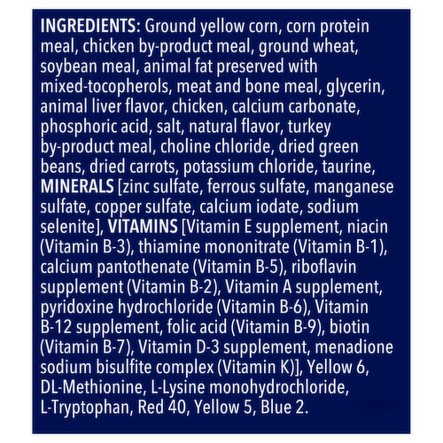 Friskies Cat Food, Flavors of Chicken, Beef, Carrots & Green Beans, Tender & Crunch'd