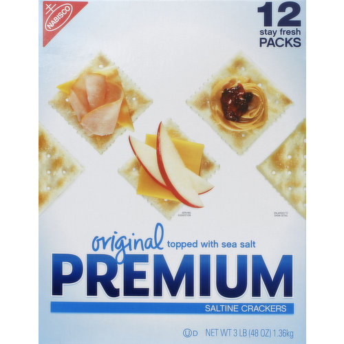Nabisco Saltine Crackers, Original Premium