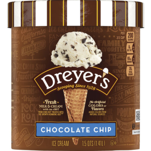 Dreyer's Ice Cream, Chocolate Chip