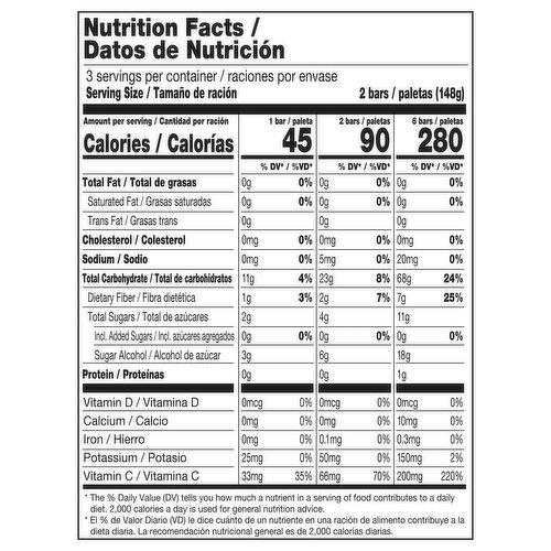 Outshine Strawberry Frozen Fruit Bars with No Sugar Added, 6 Count