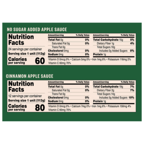 Tree Top Apple/Cinnamon Apple Sauce Variety Pack