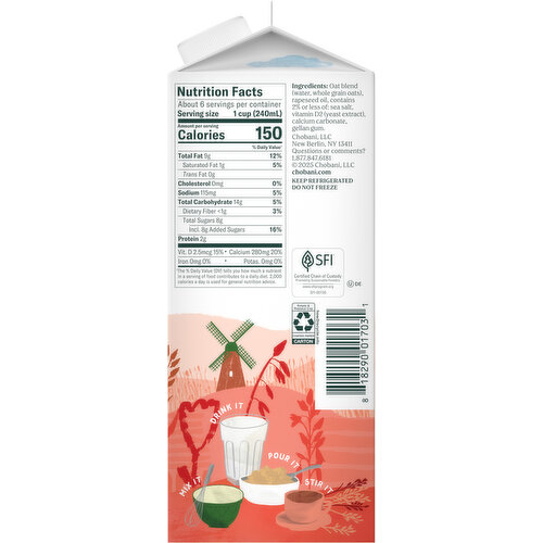 Chobani Extra Creamy Oatmilk
