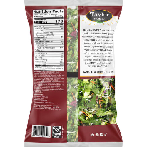 Taylor Farms Sunflower Crunch Chopped Salad Kit