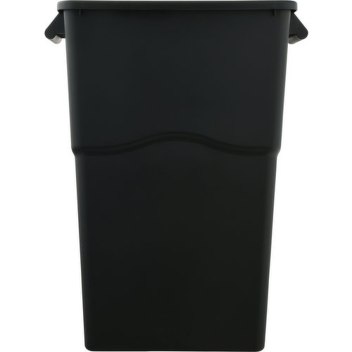 First Street Waste Can, Slim MO, 23 Gallon, Gray