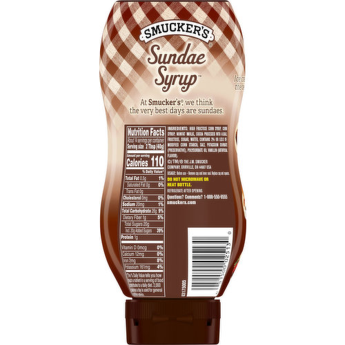 Smucker's Syrup, Chocolate
