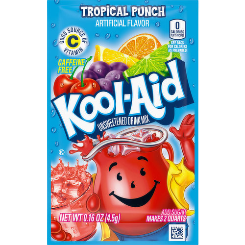 Kool-Aid Tropical Punch Unsweetened Drink Mix