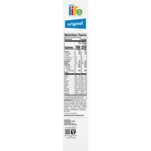 Life Cereal, Multigrain, Original, Large Size