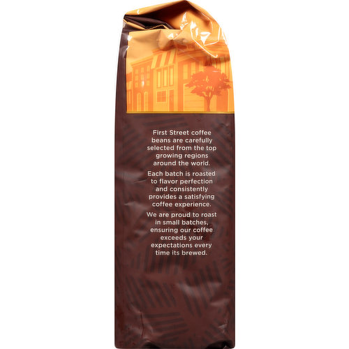 First Street Coffee, Whole Bean, Dark, Extra Bold Roast