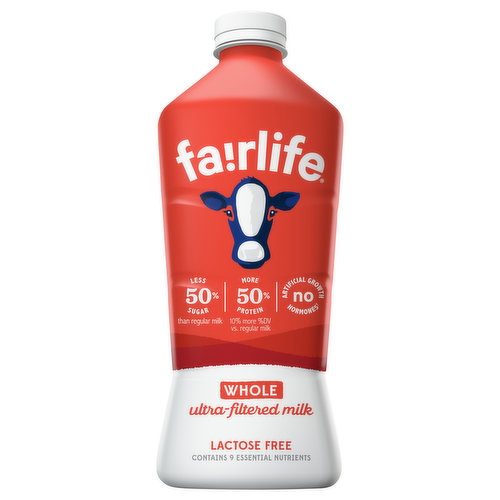 Fairlife Milk, Whole, Ultra-Filtered