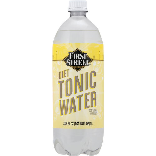 First Street Tonic Water, Diet