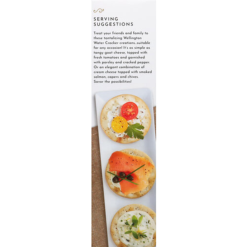 Wellington Cracked Pepper Water Crackers