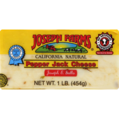 Joseph Farms Cheese, Pepper Jack