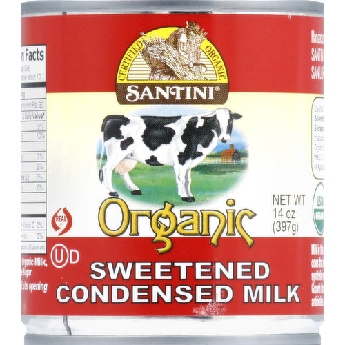 Santini Milk, Sweetened Condensed