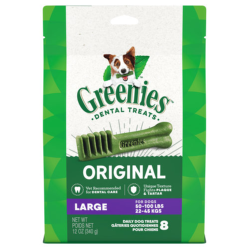 Greenies Daily Dental Treats, Original, Large