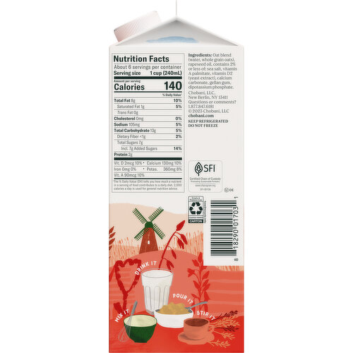 Chobani Extra Creamy Oatmilk