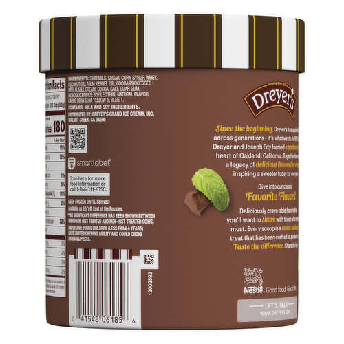 Dreyer's Frozen Dairy Dessert, Extra Triple Fudge Brownie