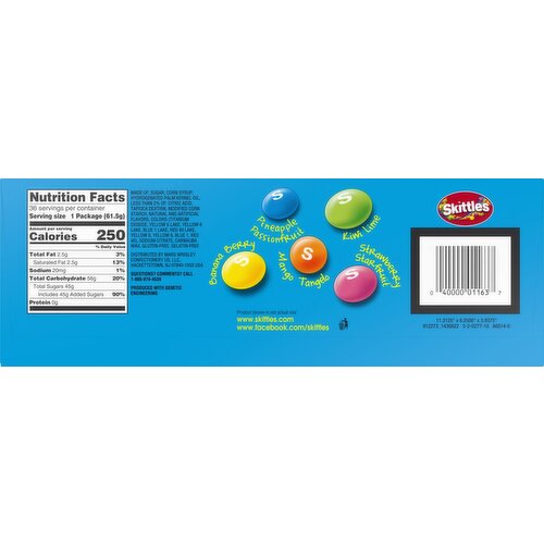 SKITTLES Tropical Candy Packs
