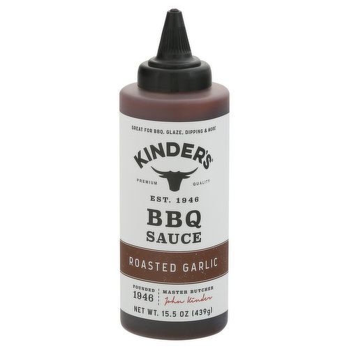 Kinder's BBQ Sauce, Roasted Garlic