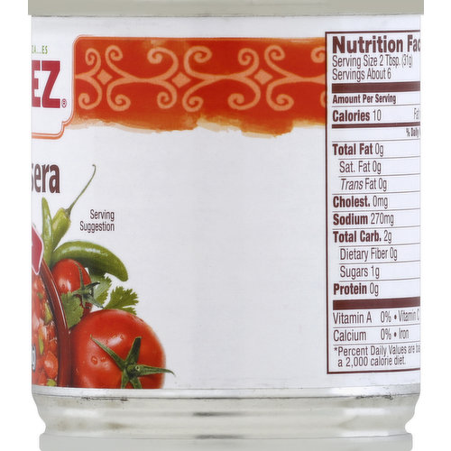 Herdez Salsa Casera, Hot
