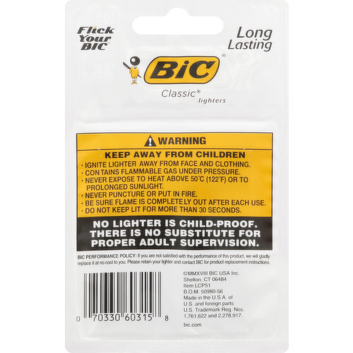 BiC Lighters, Classic