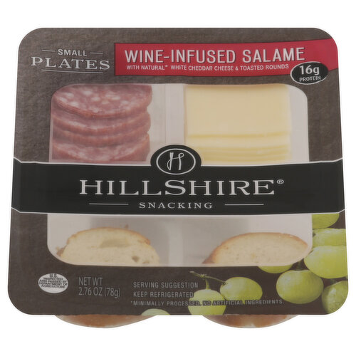 Hillshire Snacking Small Plates, Wine-Infused Salame