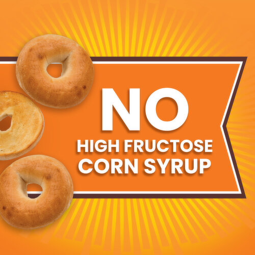 Thomas' Plain Mini Mini Bagels, 10 count, 15 oz