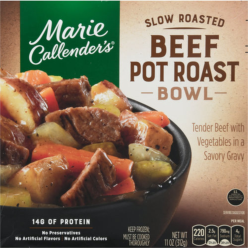 Marie Callender's Beef Pot Roast, Slow Roasted