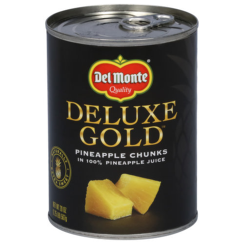 Del Monte Pineapple Chunks, in 100% Pineapple Juice