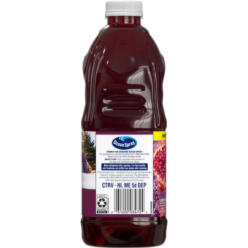 Ocean Spray 100% Juice, Cranberry Pomegranate