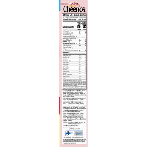 Cheerios Strawberry Banana Cereal Large Size