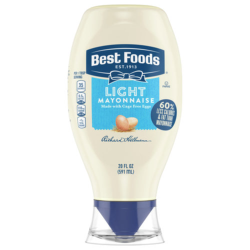 Best Foods Mayonnaise, Light