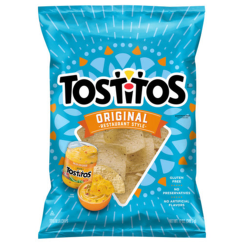 Tostitos Tortilla Chips, Original, Restaurant Style