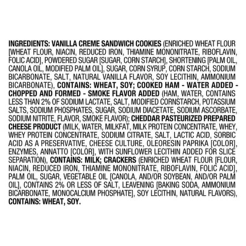 Lunchables Ham & Cheddar Lunch Combinations