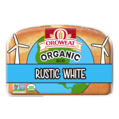 Oroweat Organic Rustic White Plain Bread, 27 oz