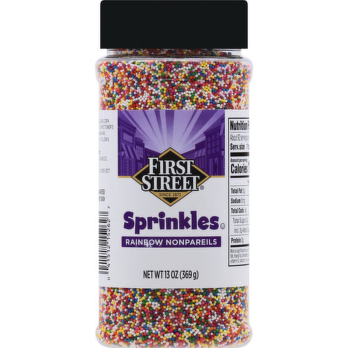 First Street Sprinkles, Rainbow Nonpareils