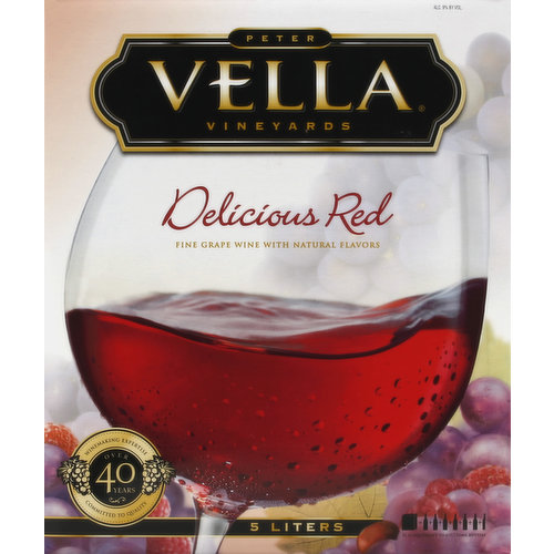 Peter Vella Grape Wine, Delicious Red
