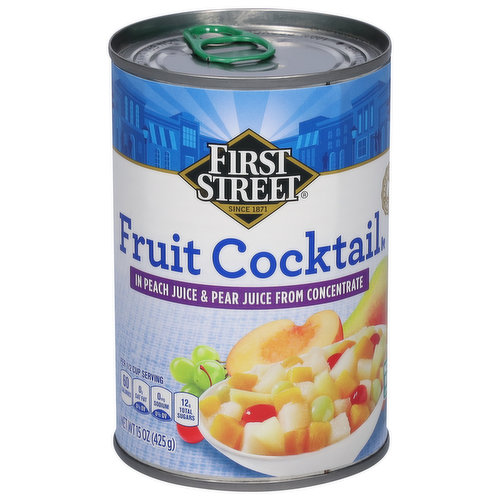 First Street Fruit Cocktail
