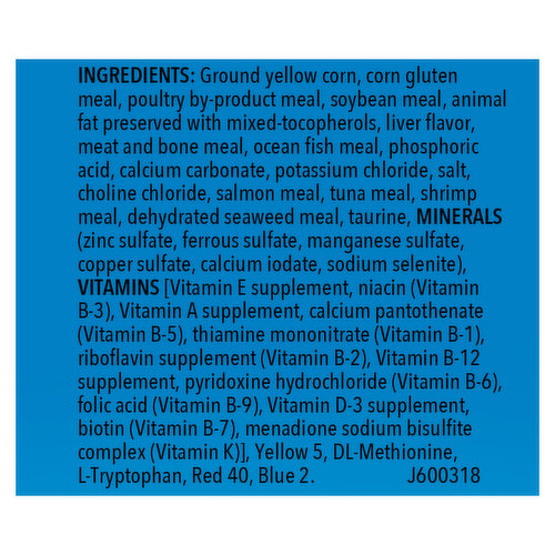 Friskies Cat Food, Salmon, Tuna, Shrimp & Seaweed, Seafood Sensations