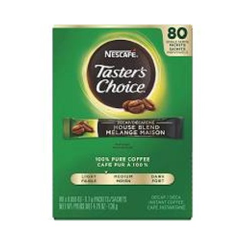 Tasters Choice Decaffeinated Coffee Stick Packs