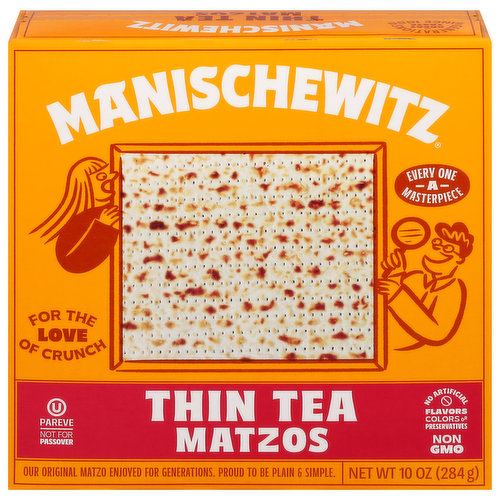 Manischewitz Matzos, Thin Tea