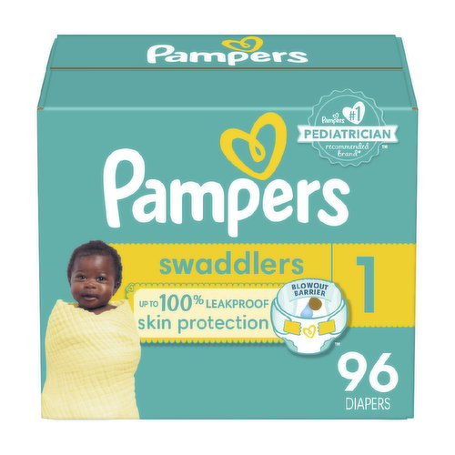 Pampers Diaper Size 1 96 Count