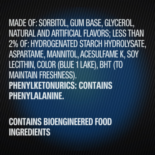 5 Cobalt Gum, Peppermint, Sugar Free Chewing Gum