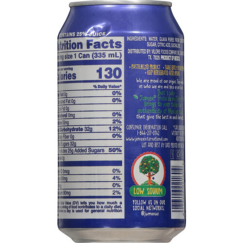 Jumex Nectar, from Concentrate, Guava