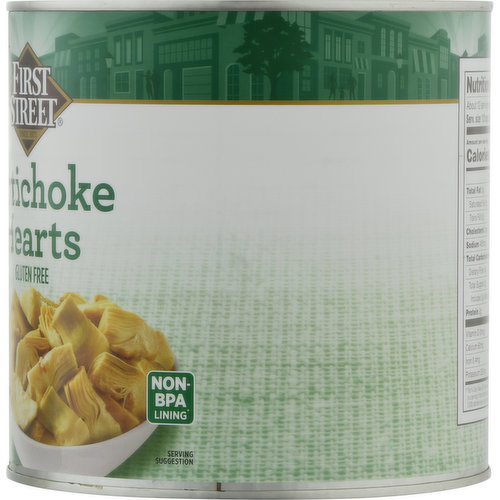 First Street Artichoke Hearts, Quartered