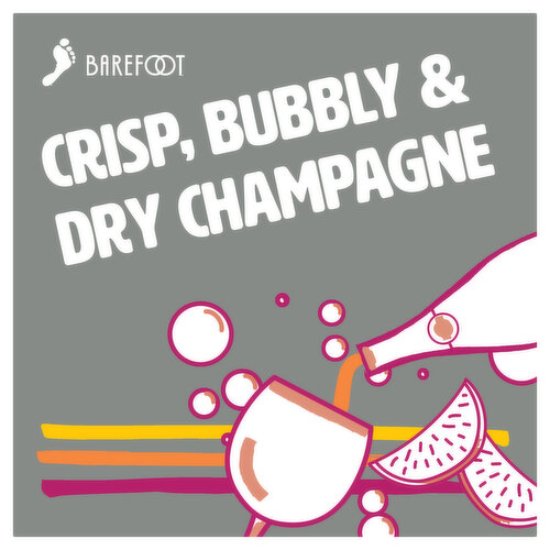 Barefoot Brut Cuvee California Champagne Sparkling Wine