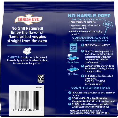 Birds Eye Fire Roasted Brussels Sprouts