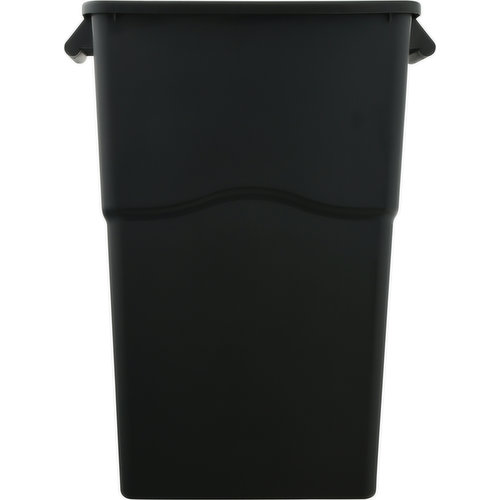First Street Waste Can, Slim MO, 23 Gallon, Gray
