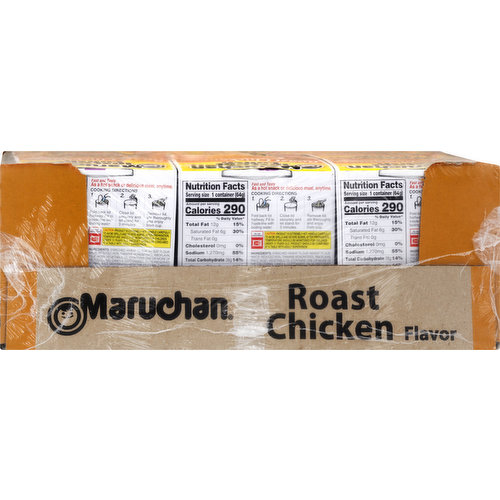Maruchan Ramen Noodle Soup, Roast Chicken