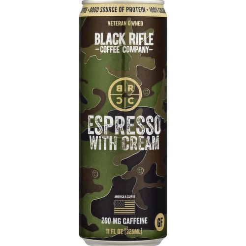 Black Rifle Coffee, Espresso with Cream